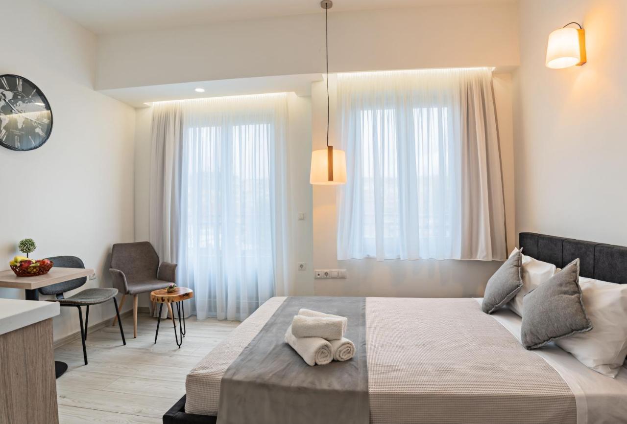 White & Gray Apartment レティムノ エクステリア 写真