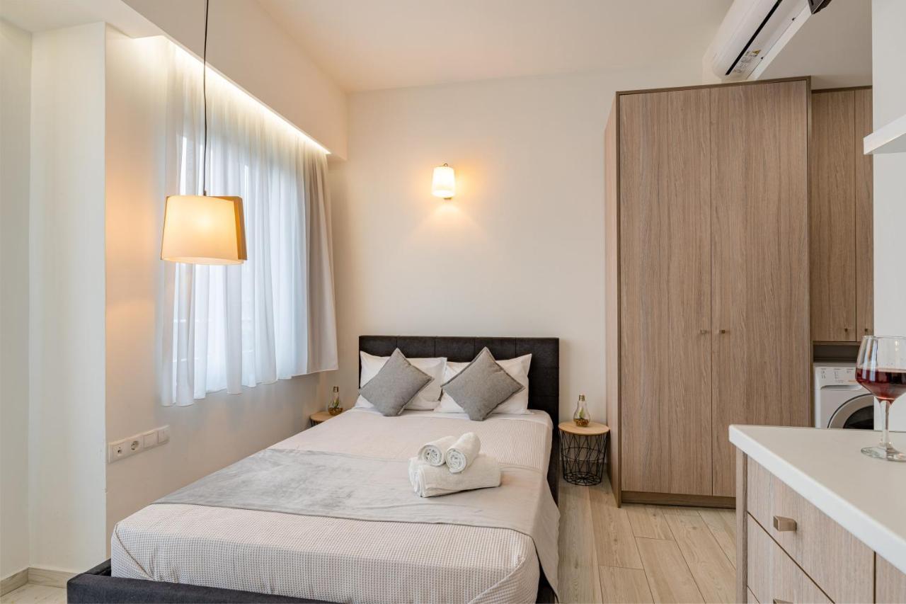 White & Gray Apartment レティムノ エクステリア 写真